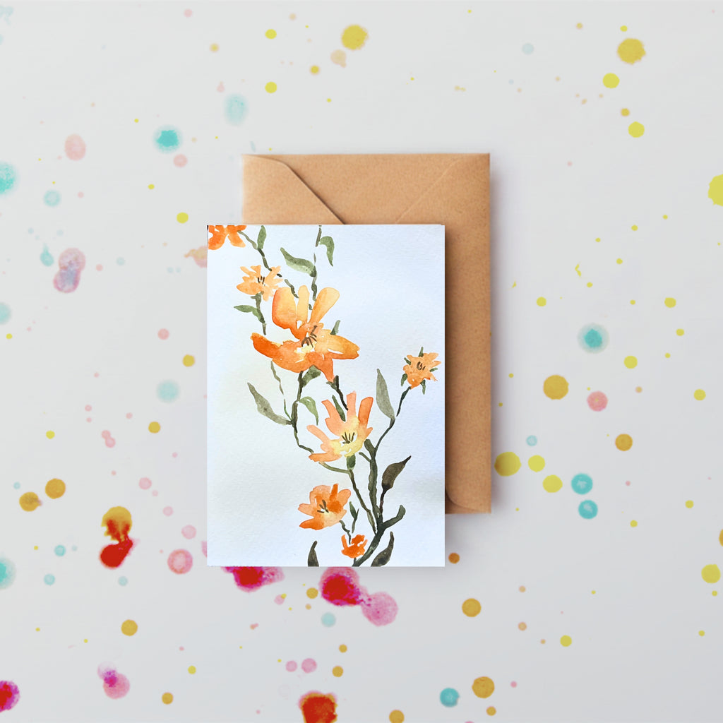 Wild Flowers Card