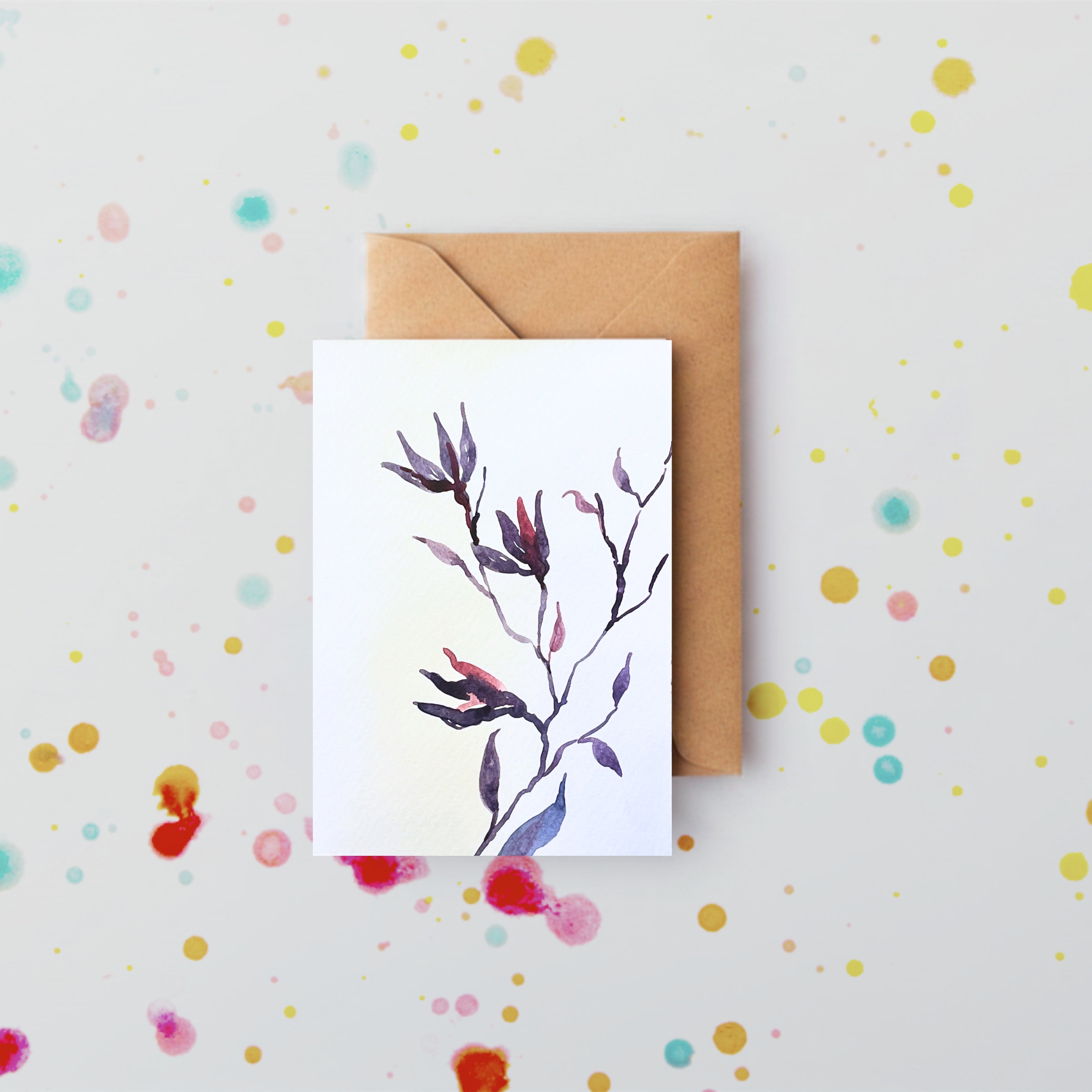 Shadow Plants Card