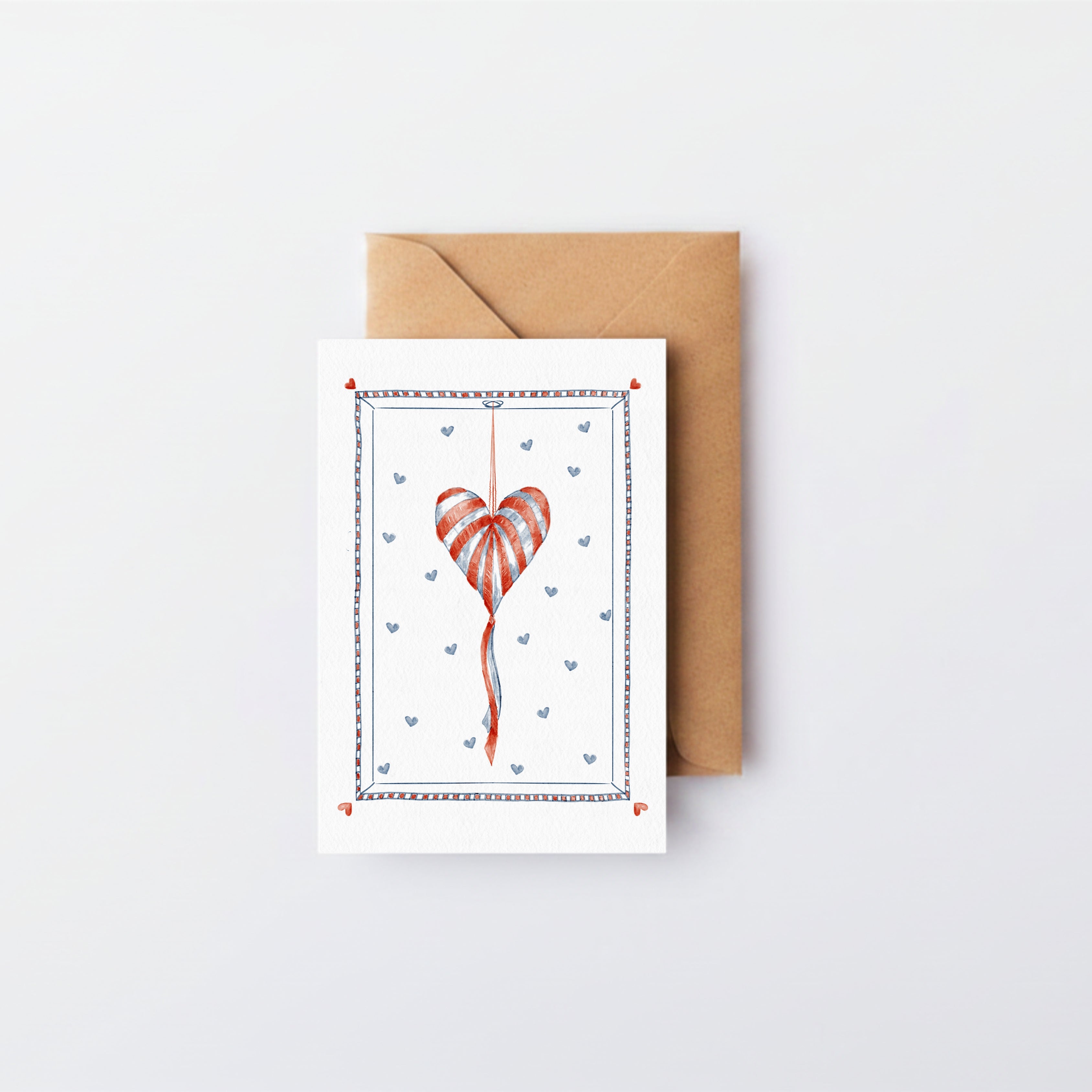 Piñata Heart Card