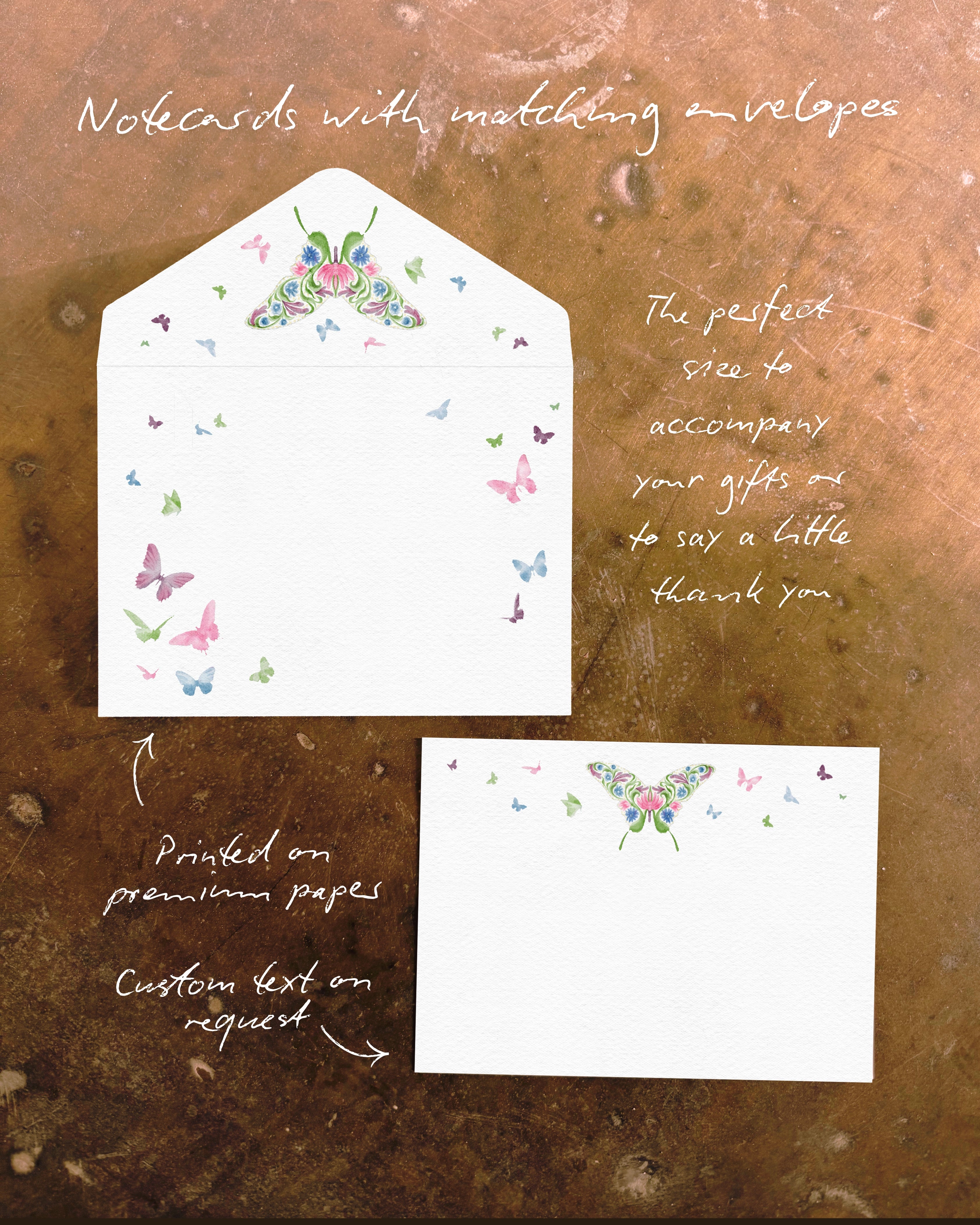 Butterfly Notecard Set