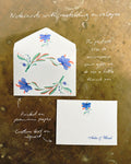 Blue Fantasy Notecard Set