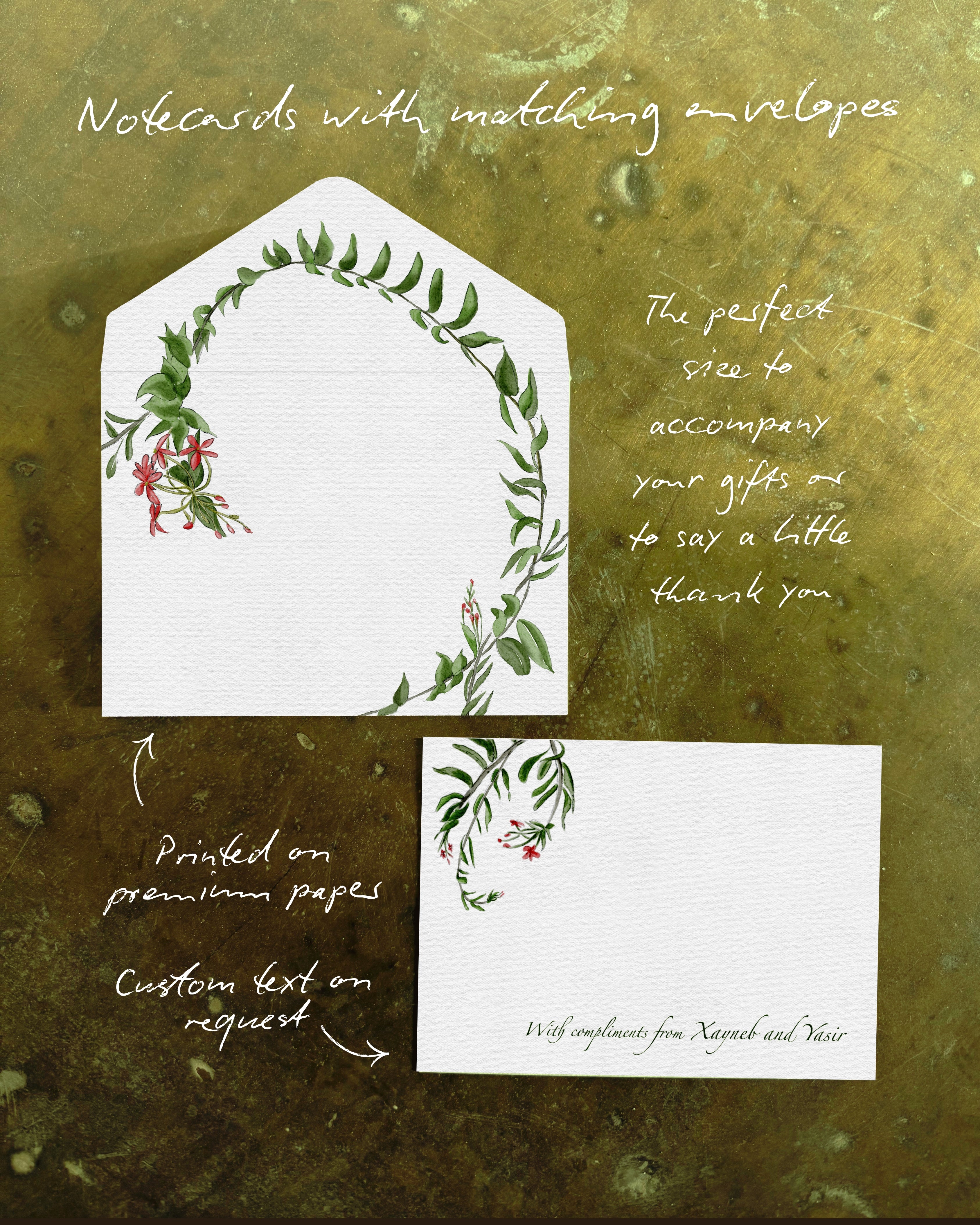 Star Jasmine Notecard Set